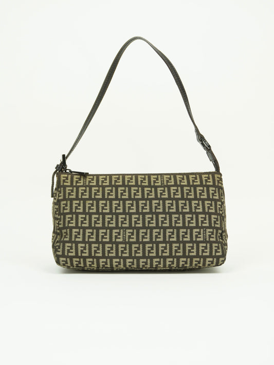 FENDI ZUCCA SHOULDER BAG