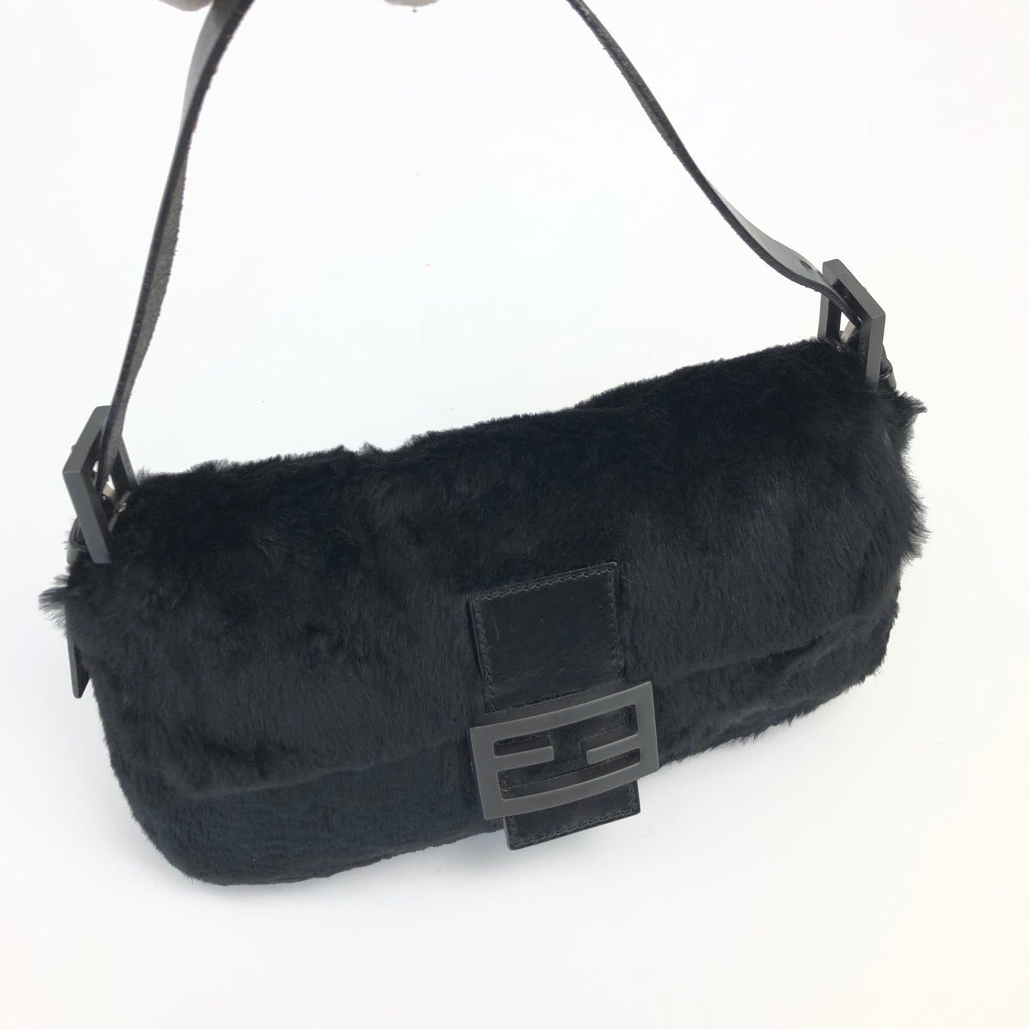 FENDI MINK FUR BAGUETTE BAG
