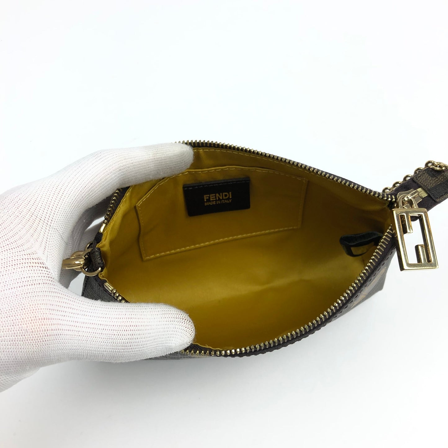 FENDI ZUCCA SHOULDER BAG