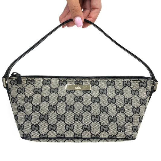 GUCCI MONOGRAM SHOULDER BAG