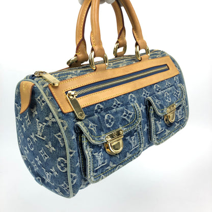 LOUIS VUITTON NEO SPEEDY DENIM BAG