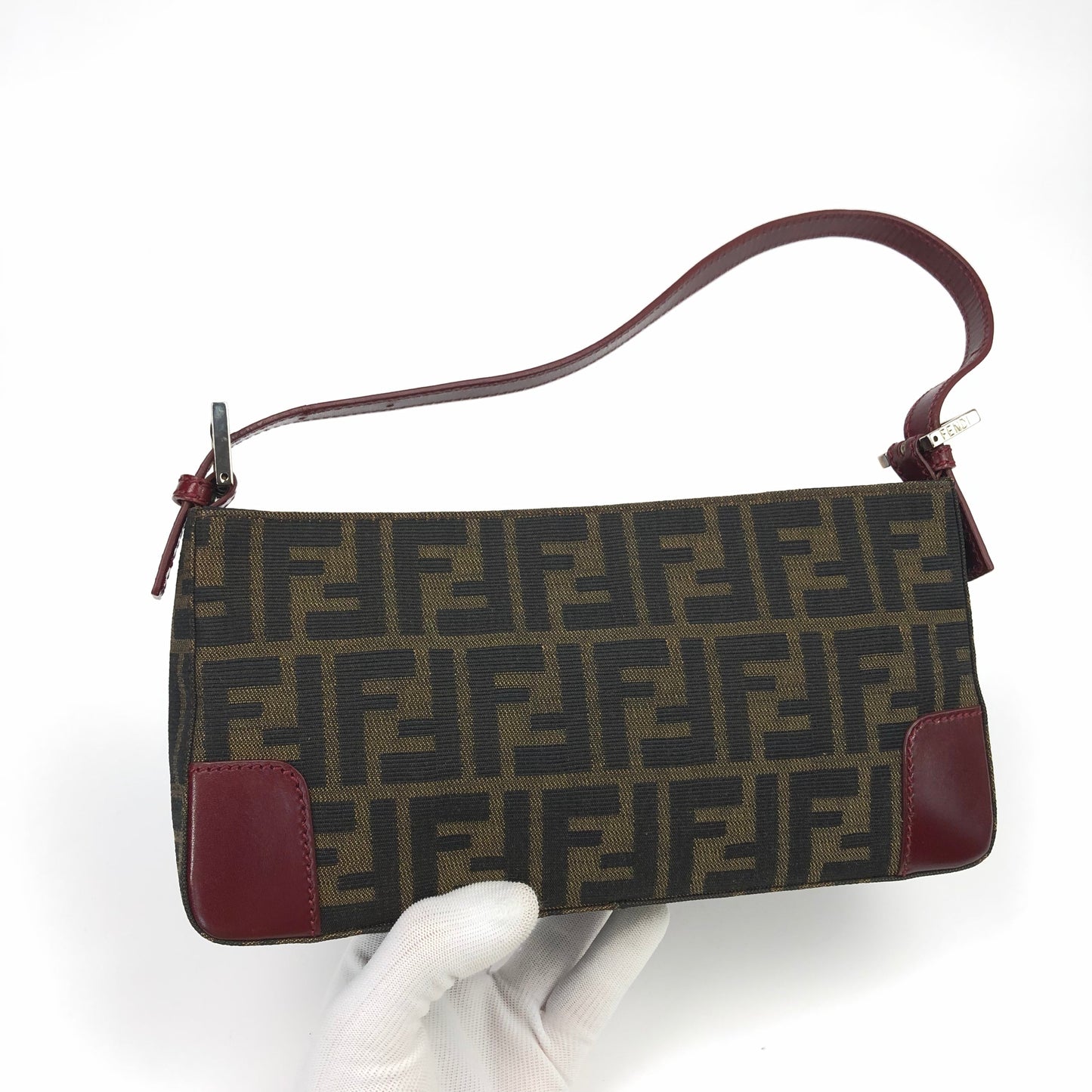 FENDI ZUCCA SHOULDER BAG