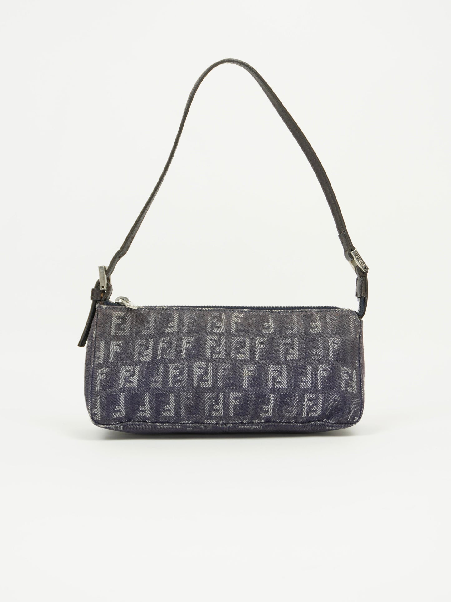 FENDI DENIM ZUCCA SHOULDER BAG