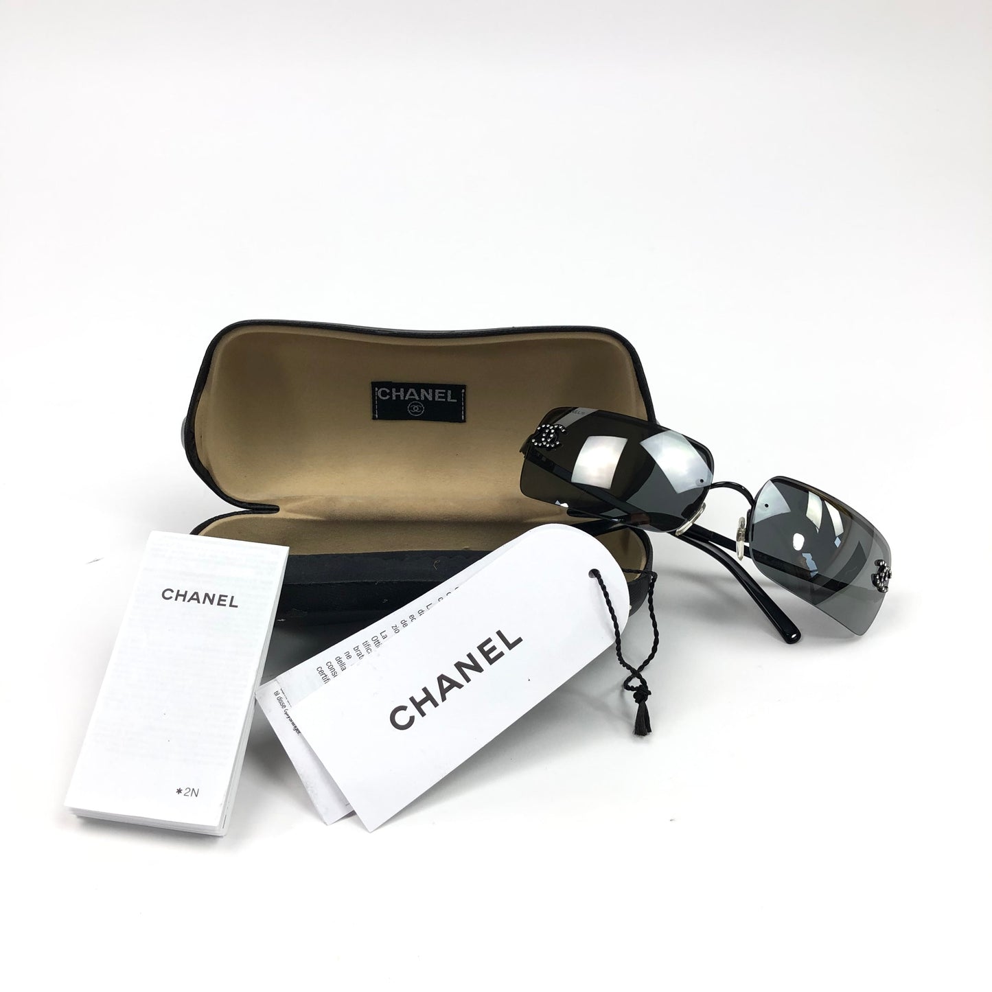 CHANEL RIMLESS SUNGLASSES