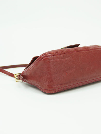 FENDI LEATHER BAGUETTE