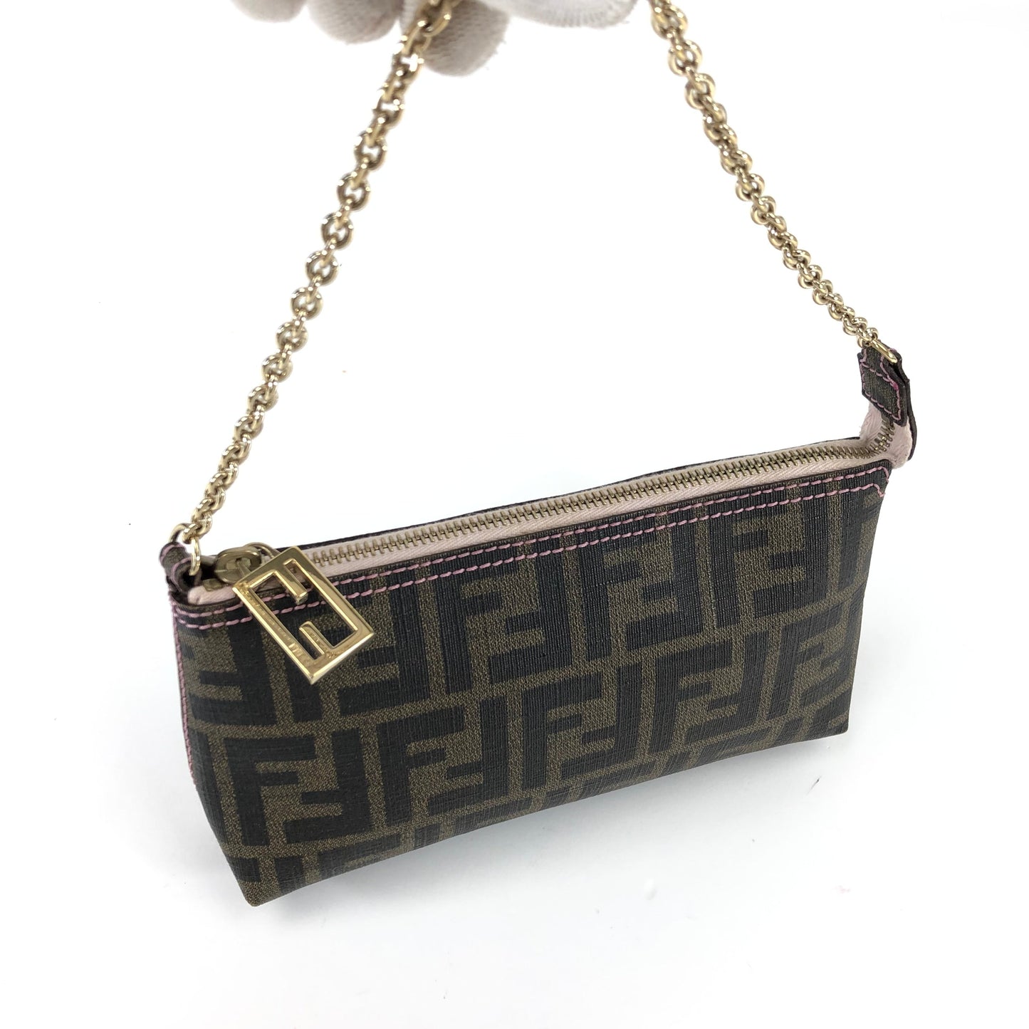 FENDI ZUCCA CHAIN BAG