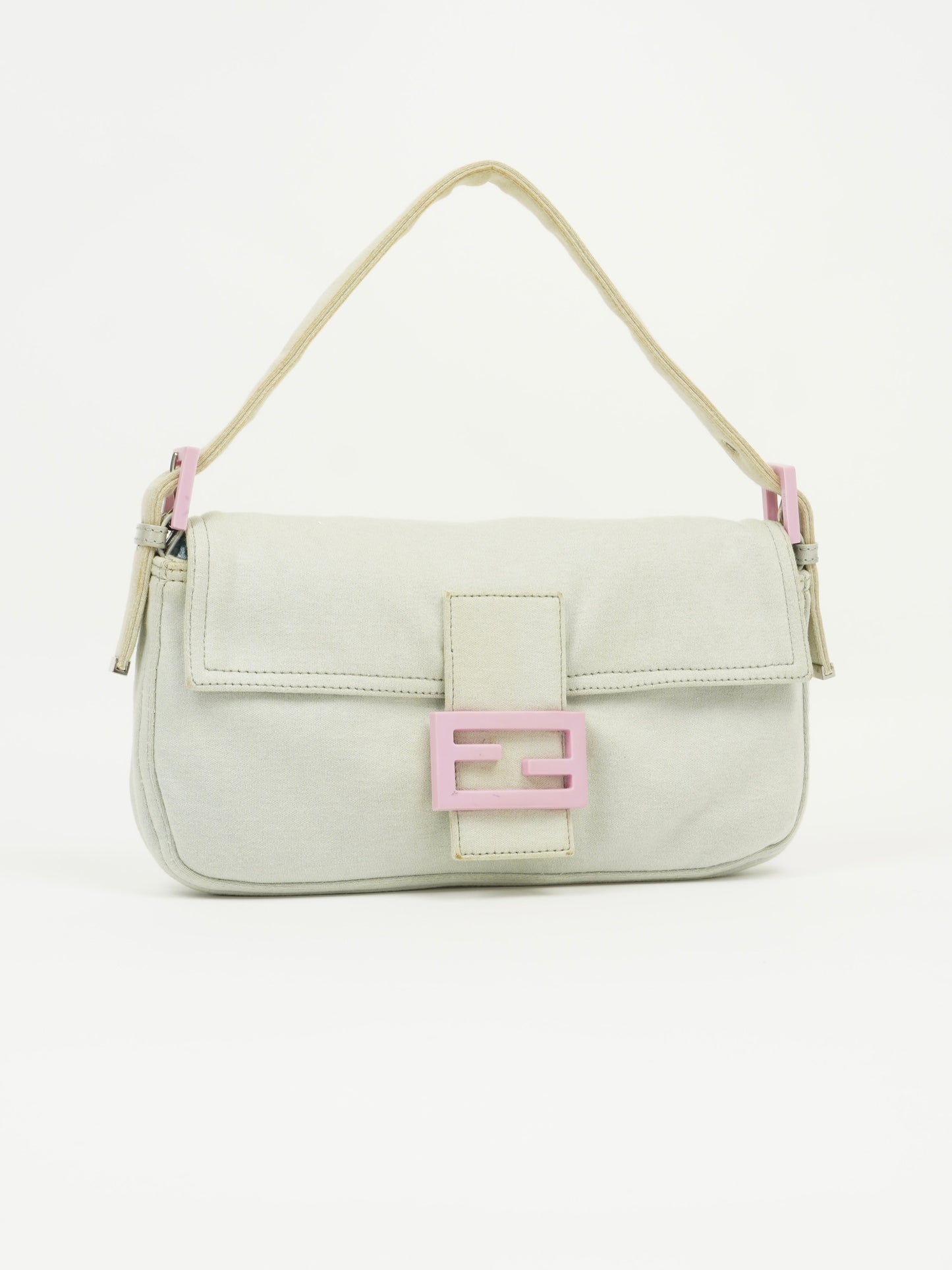 FENDI BAGUETTE WITH PINK HARDWARE