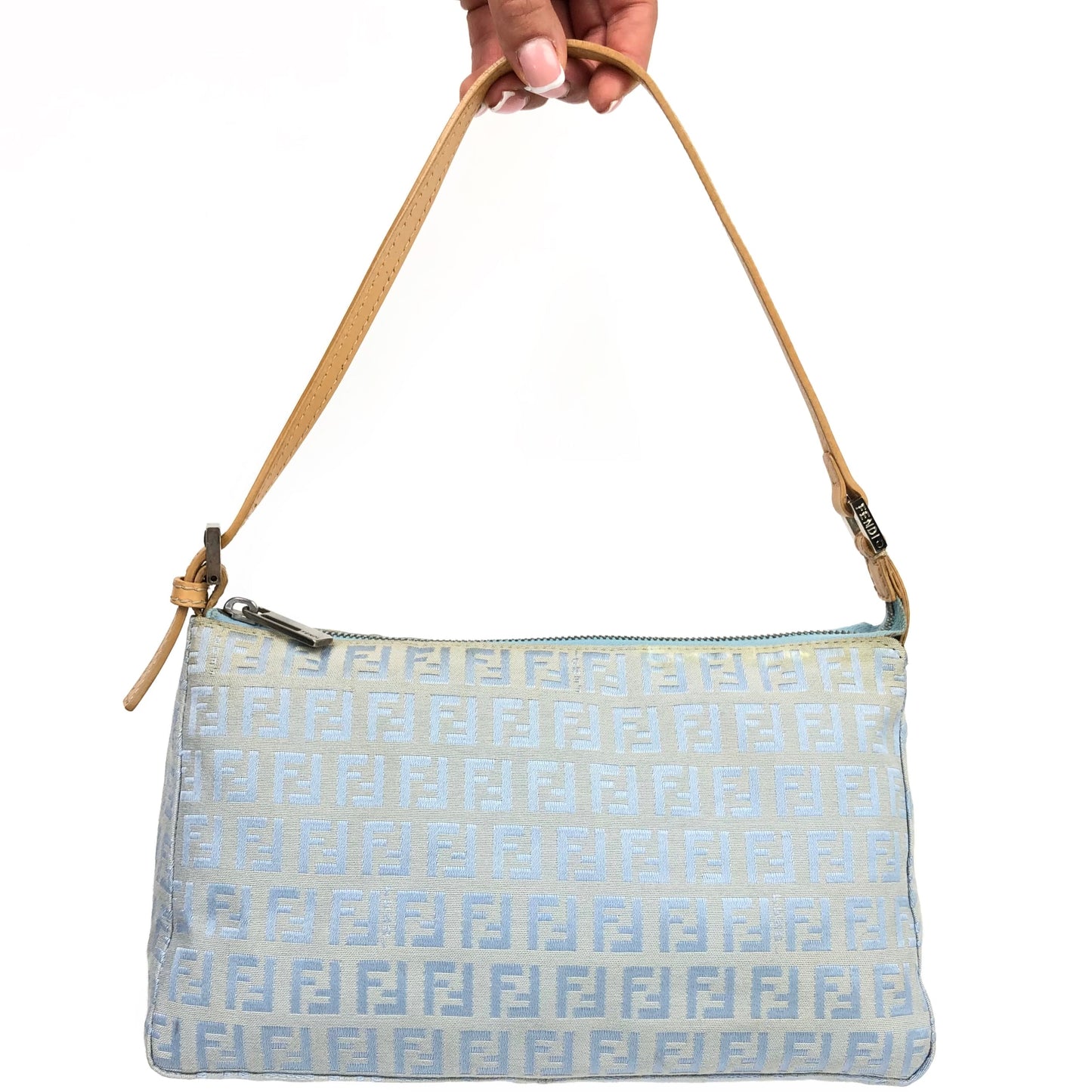 FENDI ZUCCA SHOULDER BAG