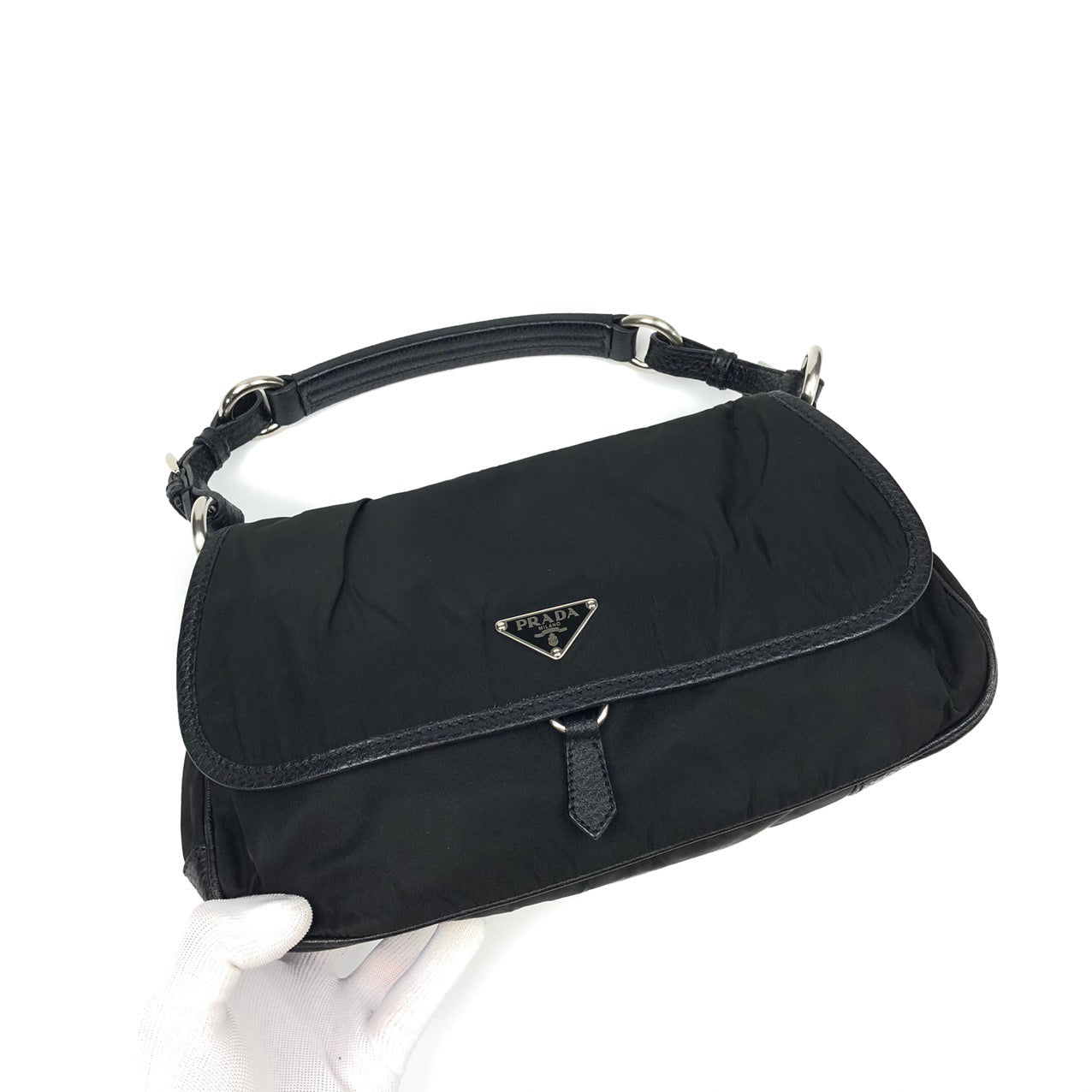 PRADA NYLON SHOULDER BAG