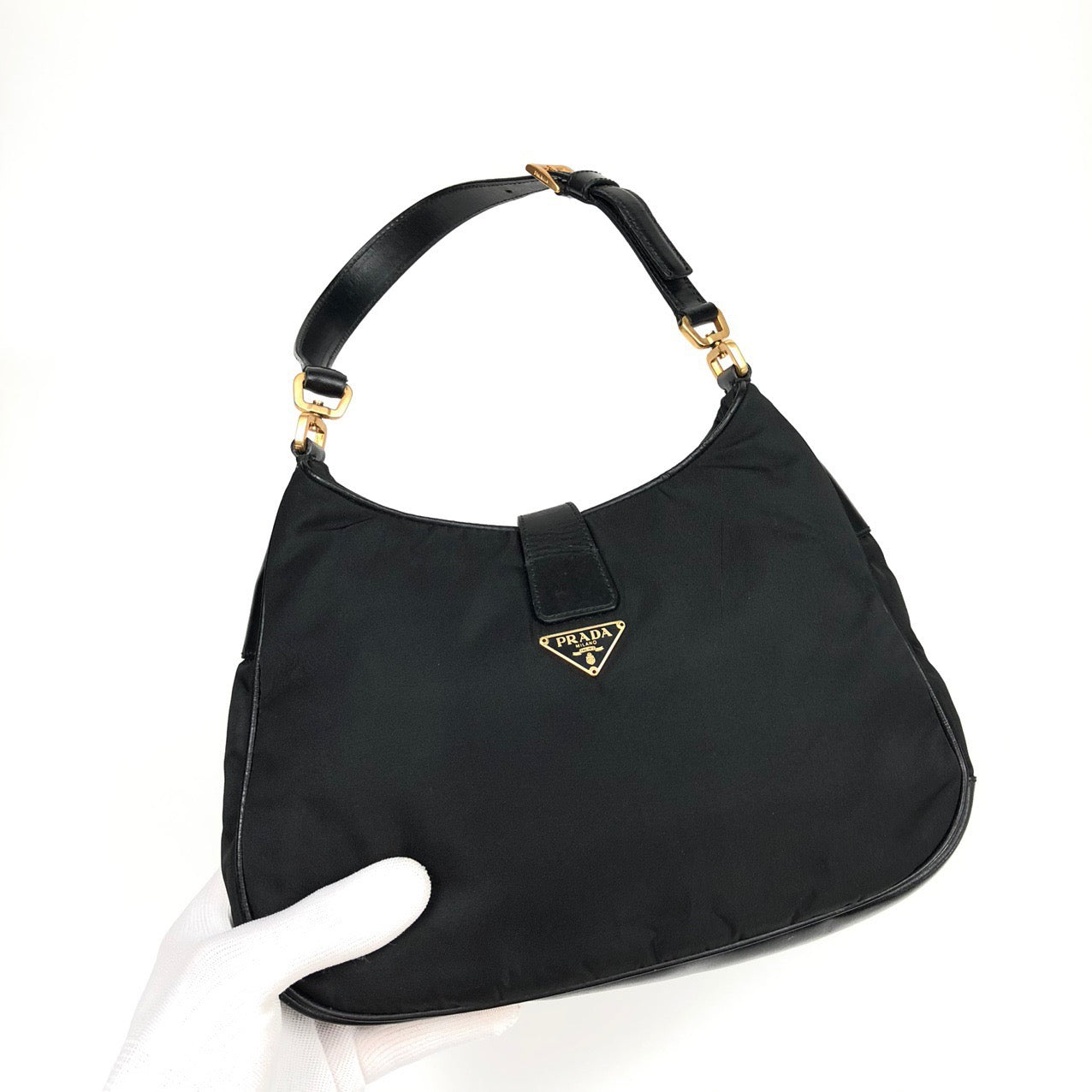 PRADA NYLON SHOULDER BAG