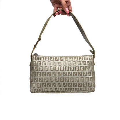 FENDI ZUCCA SHOULDER BAG