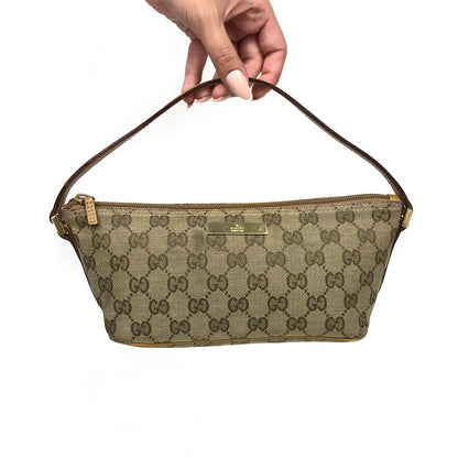 GUCCI MONOGRAM SHOULDER BAG