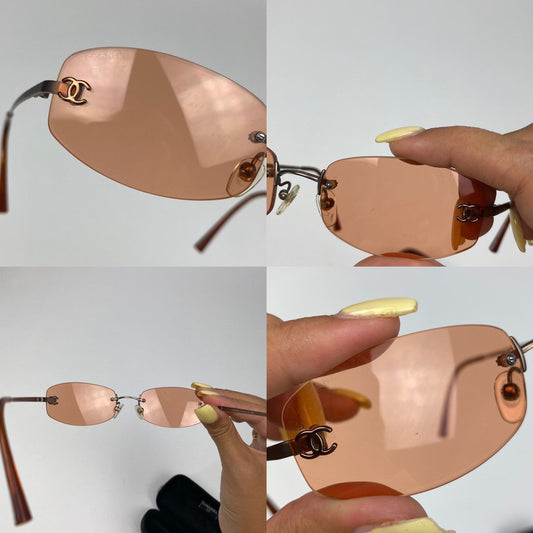 CHANEL RIMLESS SUNGLASSES