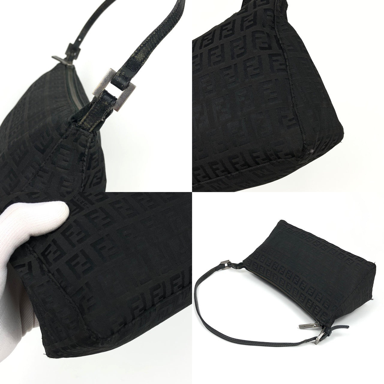 FENDI ZUCCA SHOULDER BAG