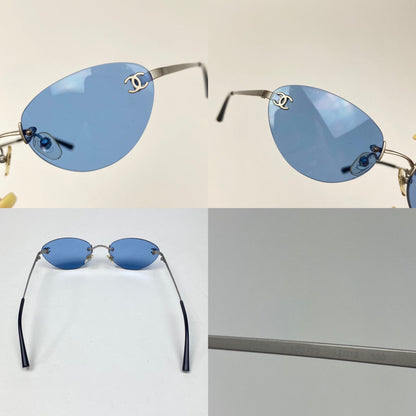 CHANEL RIMLESS SUNGLASSES