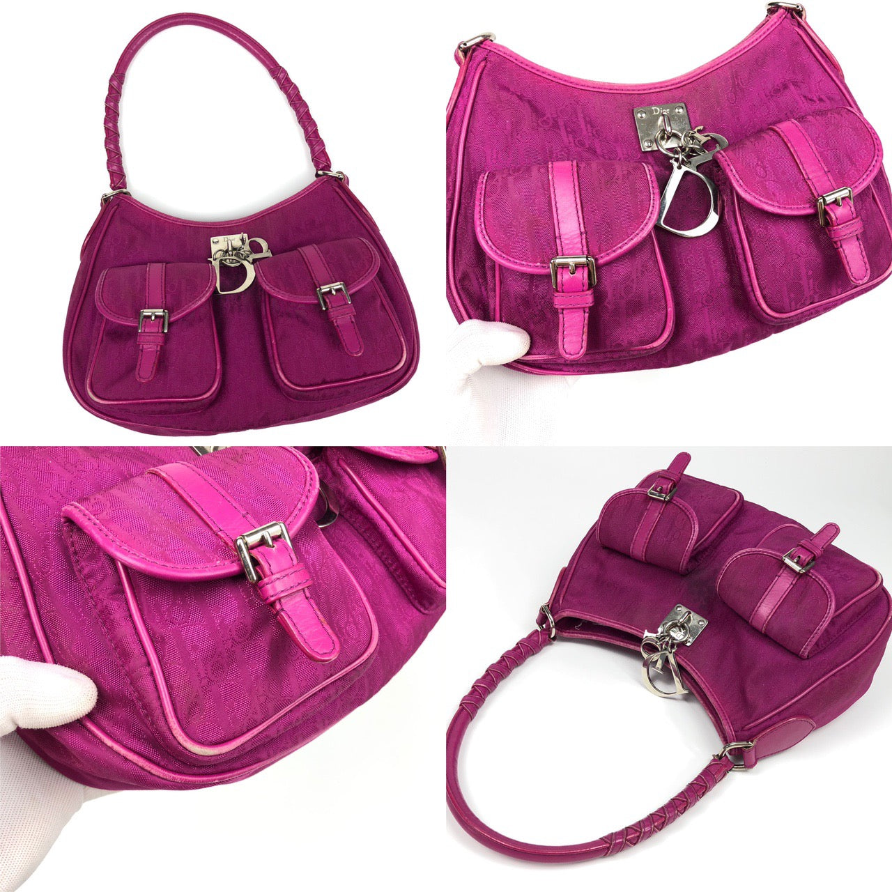 CHRISTIAN DIOR MONOGRAM SHOULDER BAG