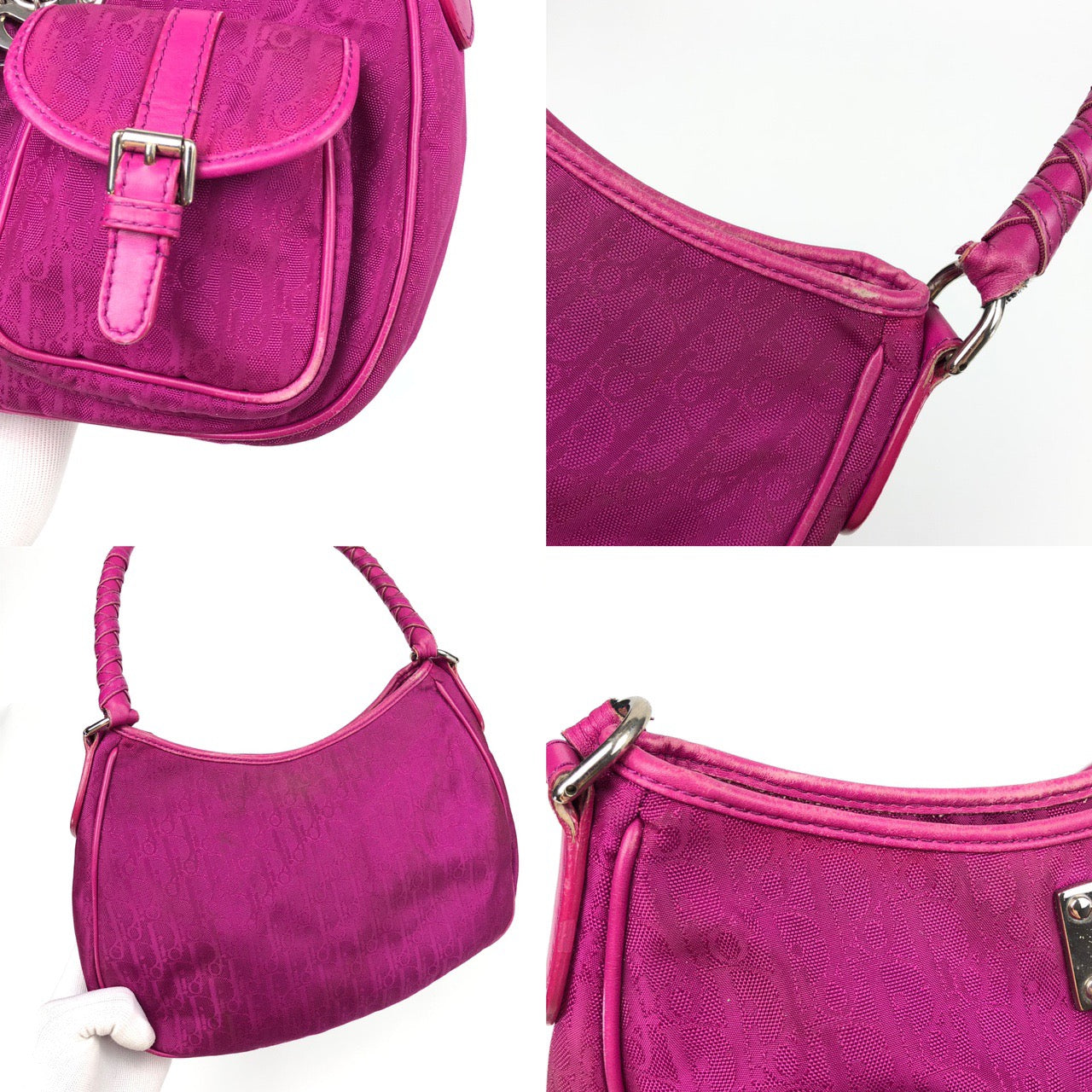CHRISTIAN DIOR MONOGRAM SHOULDER BAG