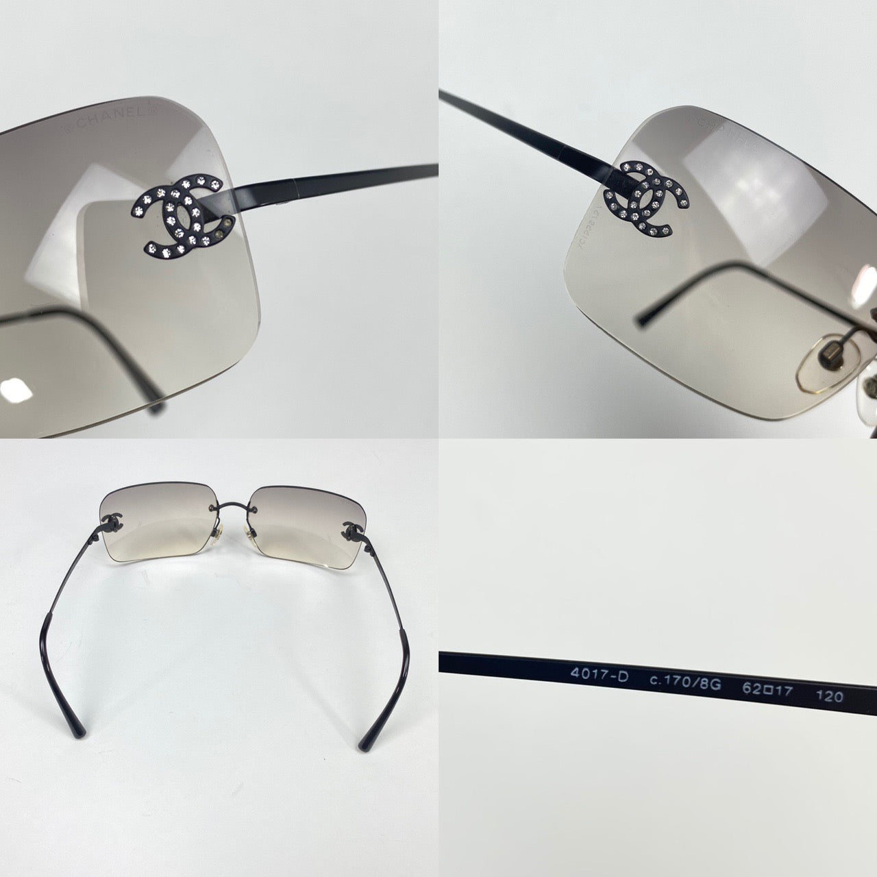 CHANEL RIMLESS SUNGLASSES