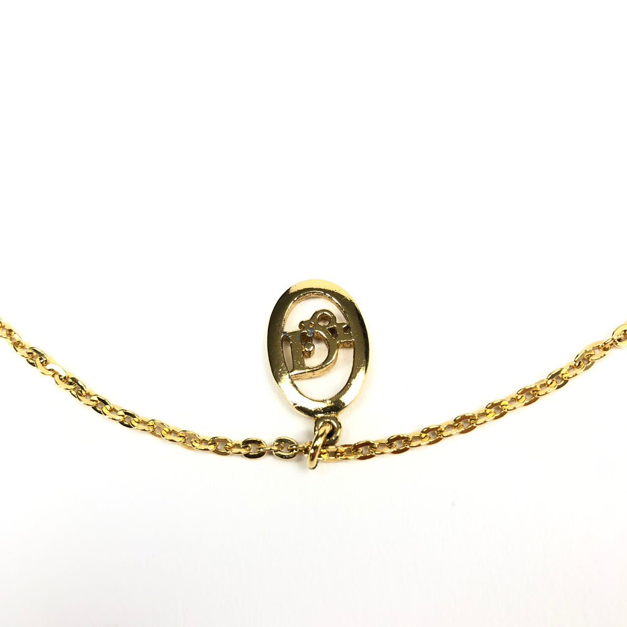 CHRISTIAN DIOR MONOGRAM NECKLACE