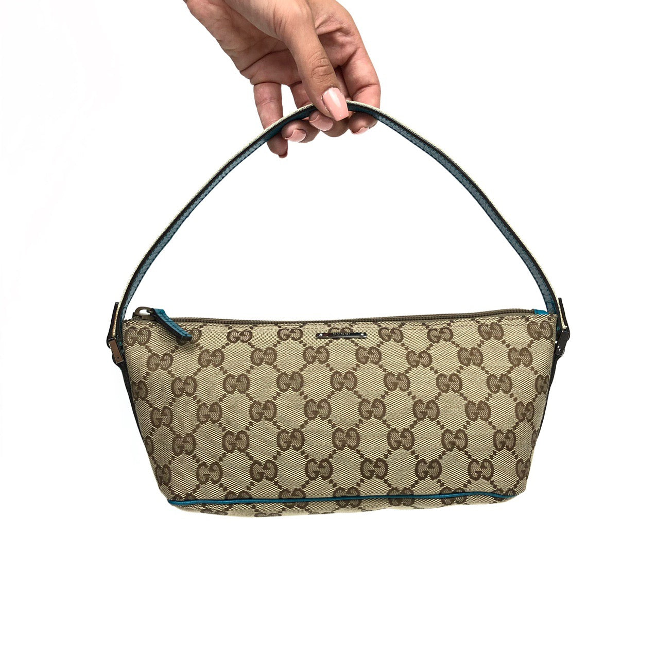 GUCCI MONOGRAM SHOULDER BAG