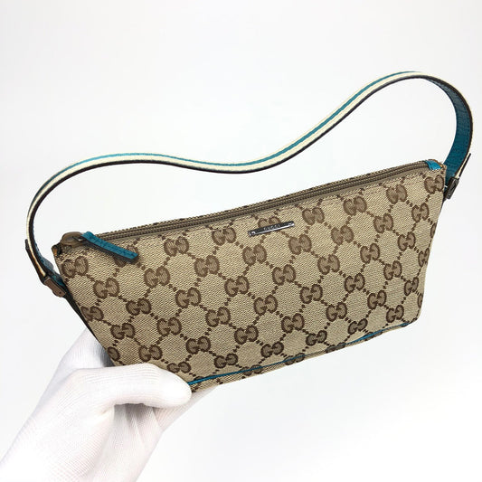 GUCCI MONOGRAM SHOULDER BAG