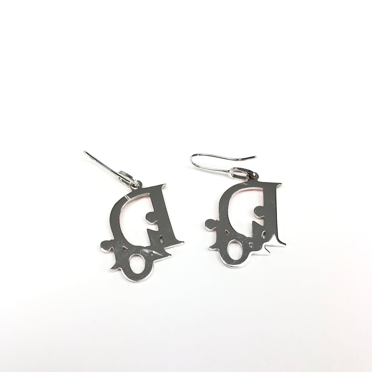CHRISTIAN DIOR MONOGRAM EARRINGS