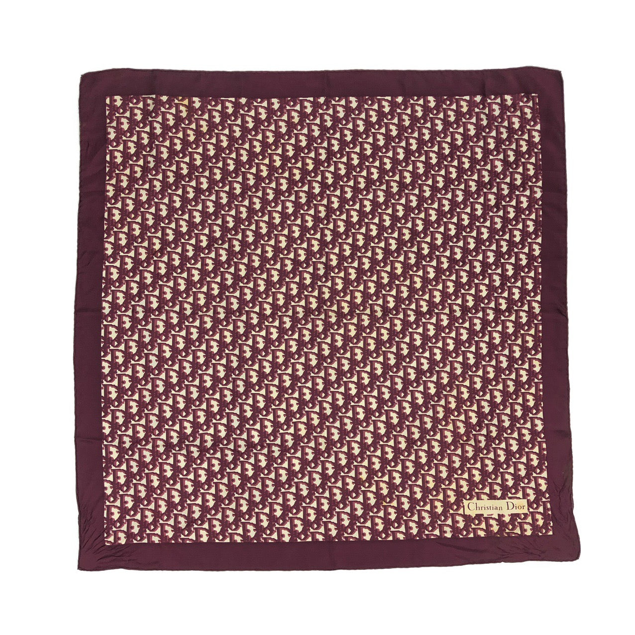 CHRISTIAN DIOR MONOGRAM SCARF