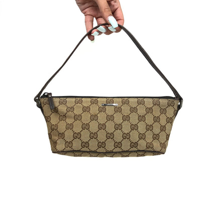 GUCCI MONOGRAM SHOULDER BAG