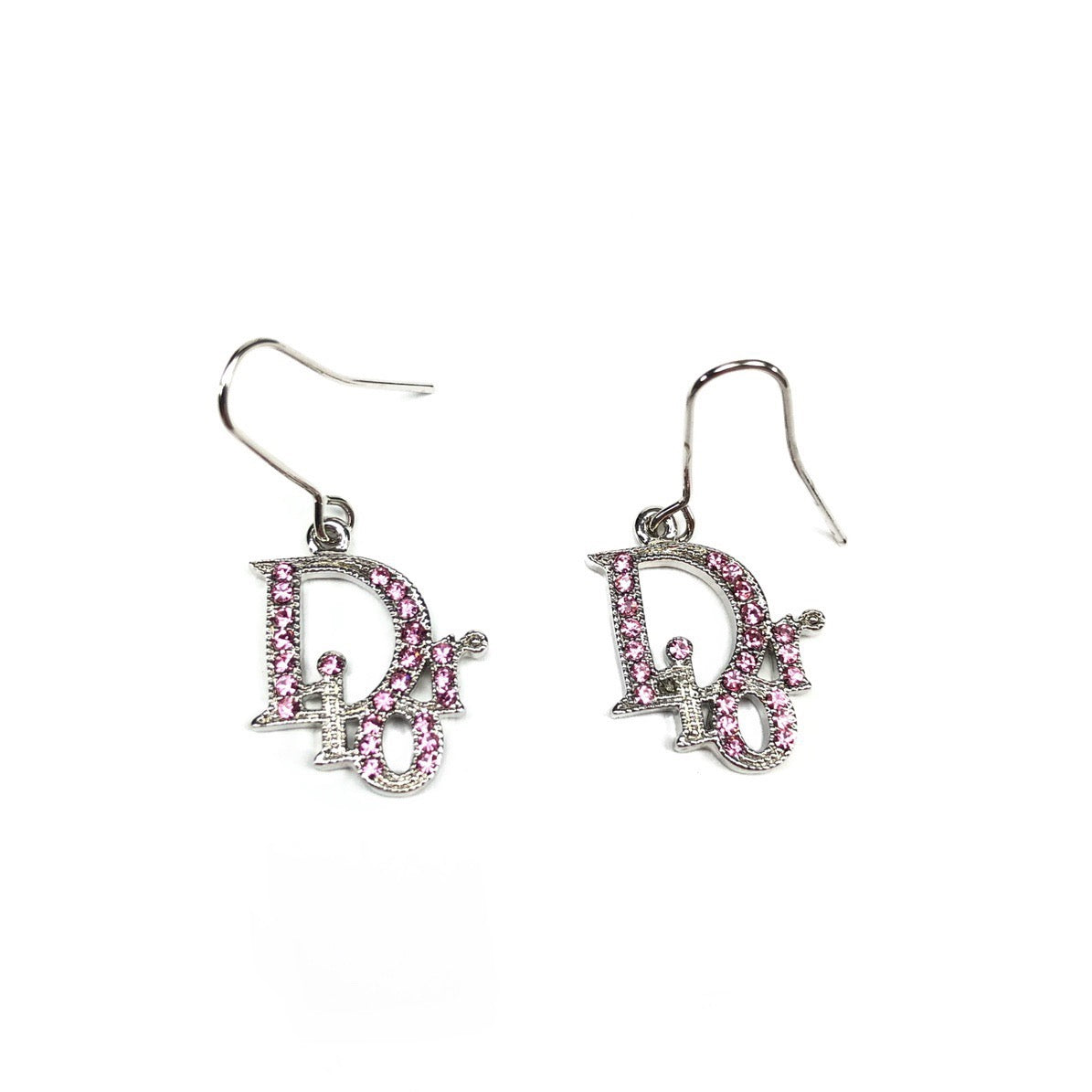 CHRISTIAN DIOR MONOGRAM EARRINGS