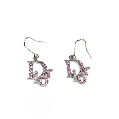 CHRISTIAN DIOR MONOGRAM EARRINGS