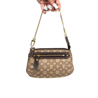 LOUIS VUITTON CHAIN CLUTCH BAG