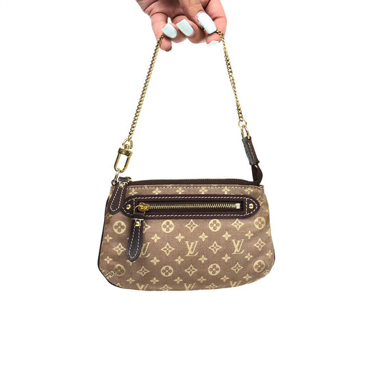 LOUIS VUITTON CHAIN CLUTCH BAG