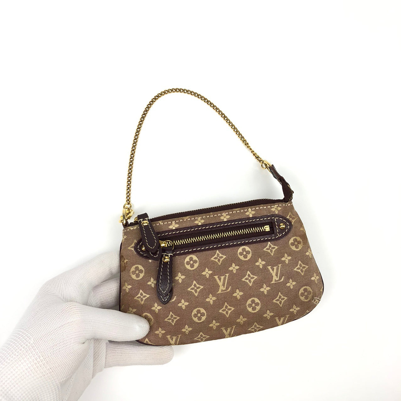 LOUIS VUITTON CHAIN CLUTCH BAG