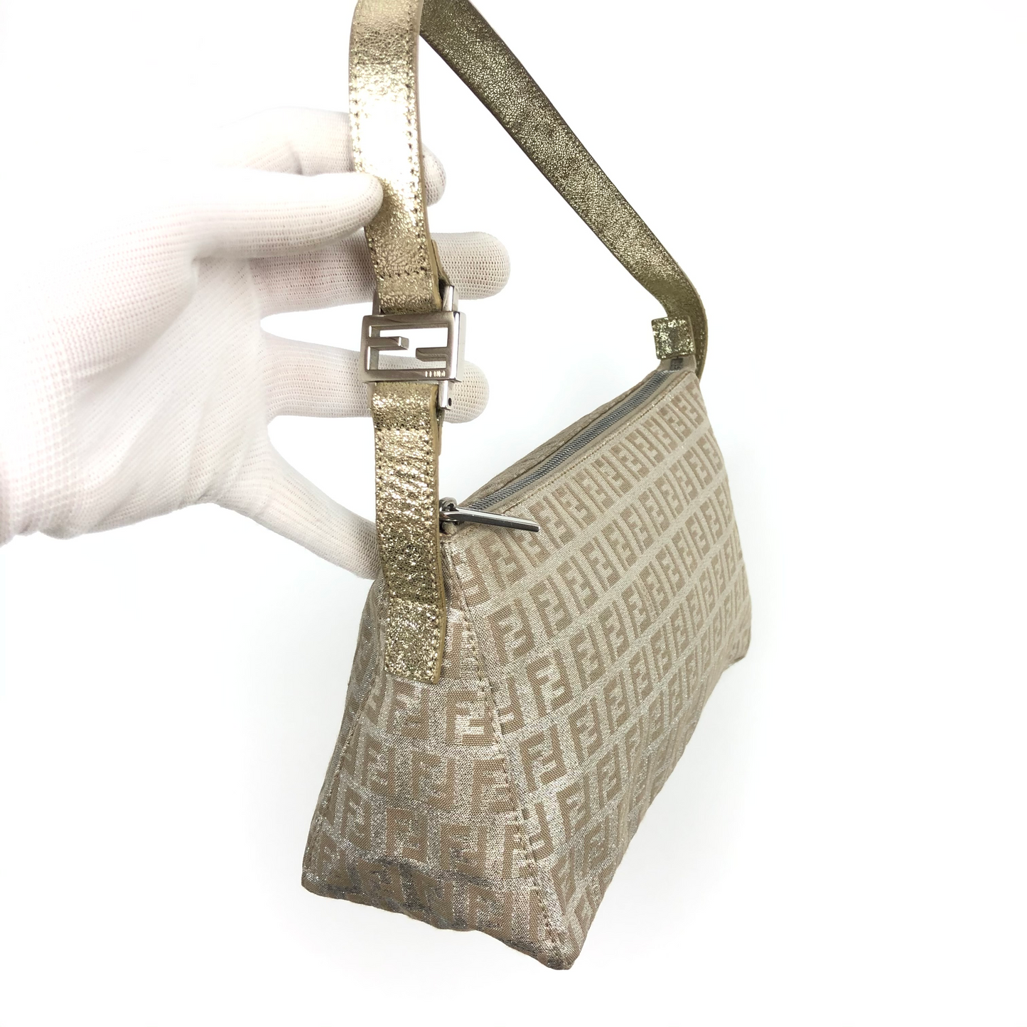 FENDI ZUCCA SHOULDER BAG