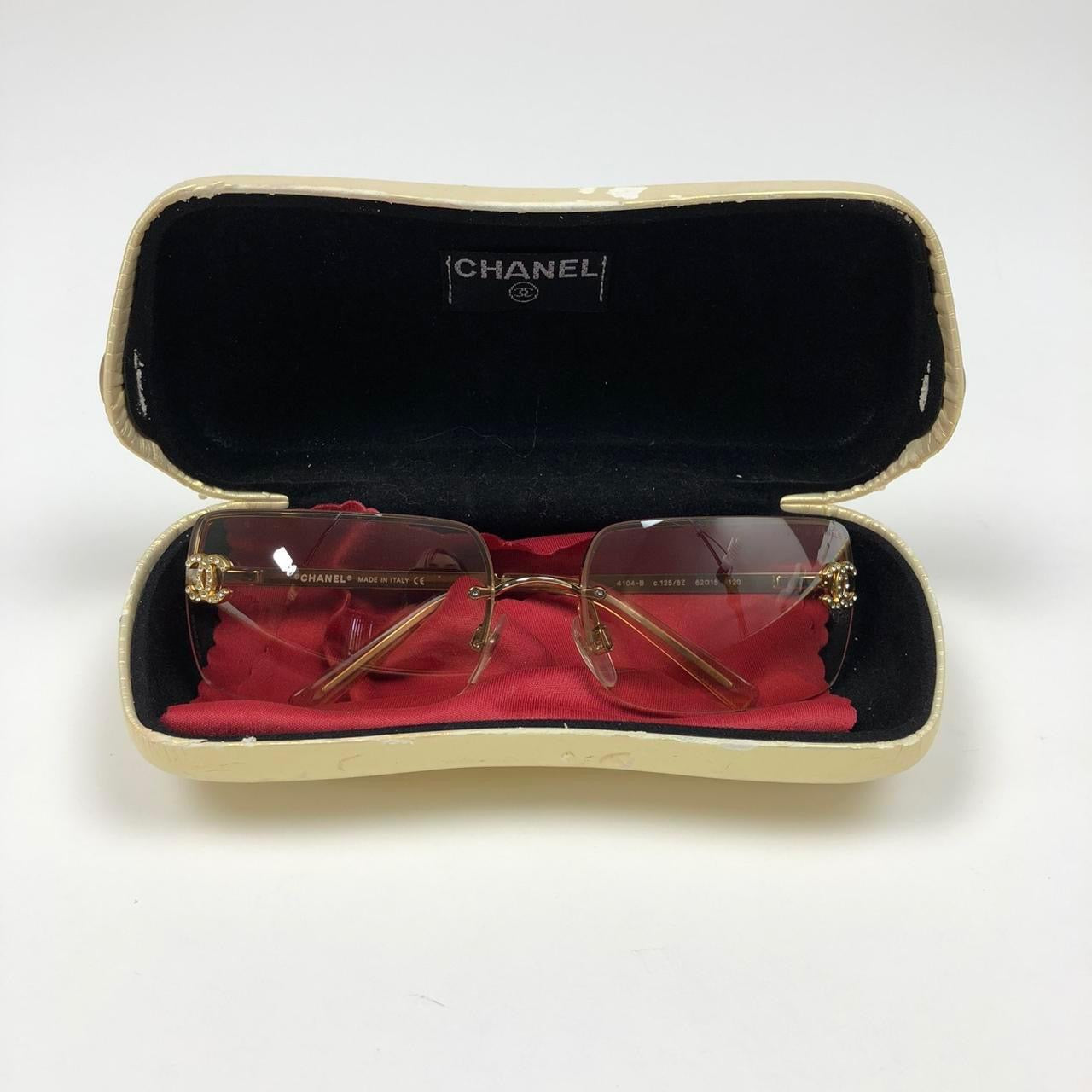 CHANEL RIMLESS SUNGLASSES