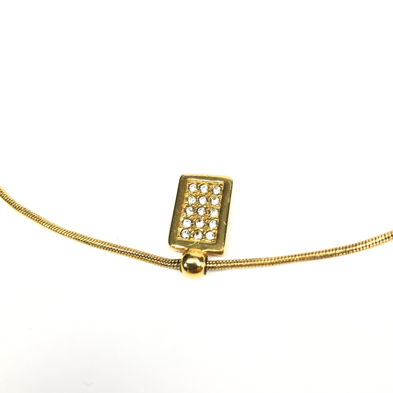 CHRISTIAN DIOR MONOGRAM NECKLACE