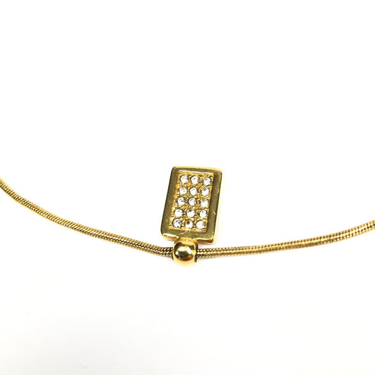 CHRISTIAN DIOR MONOGRAM NECKLACE