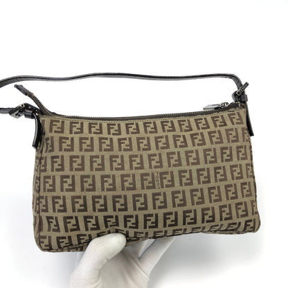 FENDI ZUCCA SHOULDER BAG