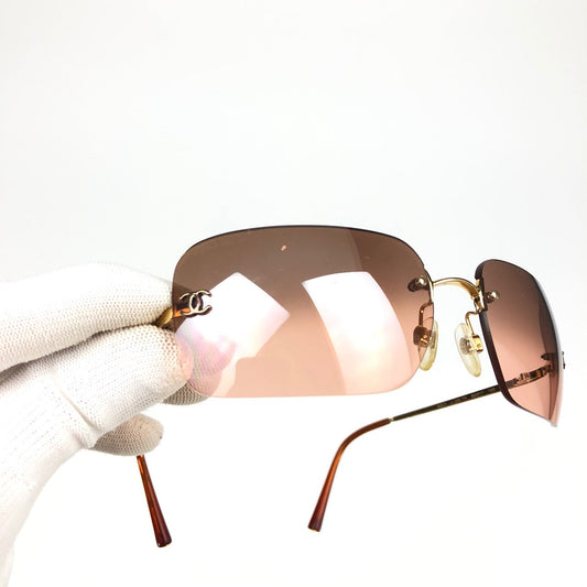 CHANEL RIMLESS SUNGLASSES