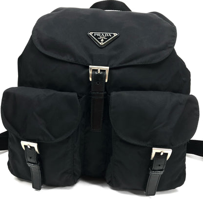 PRADA NYLON DOUBLE BUCKLE BACKPACK
