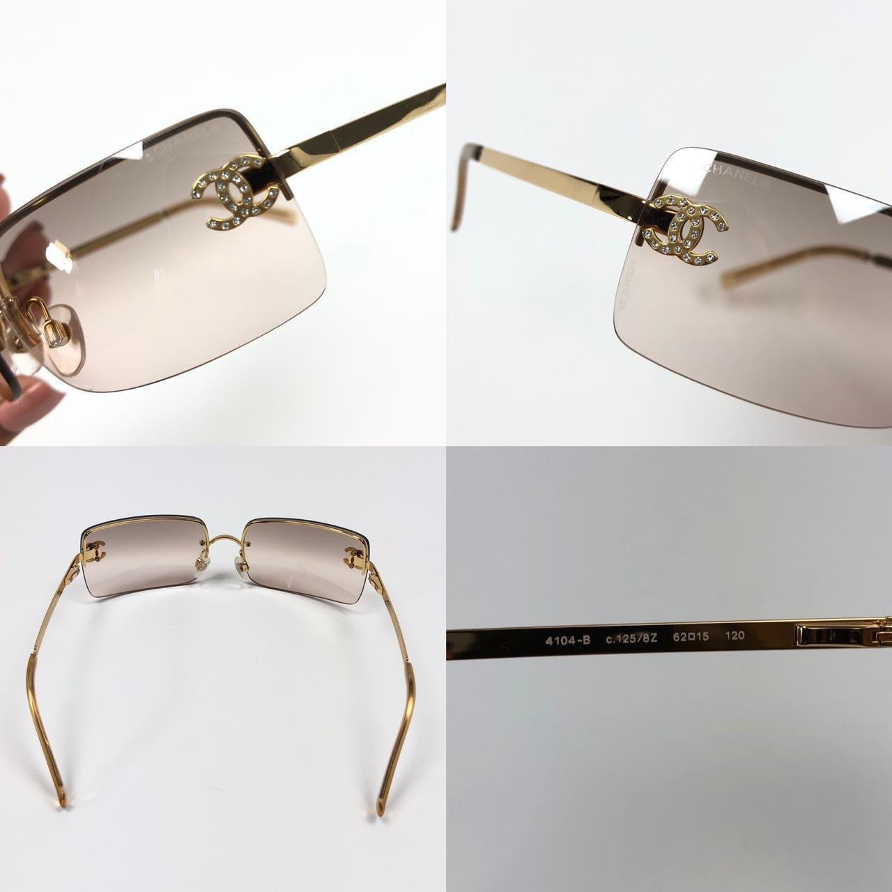 CHANEL RIMLESS SUNGLASSES