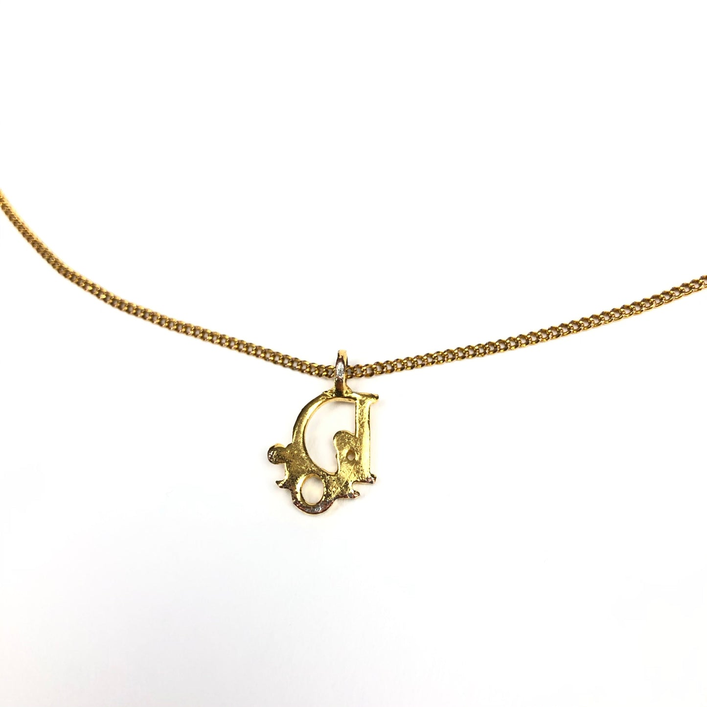 CHRISTIAN DIOR MONOGRAM NECKLACE