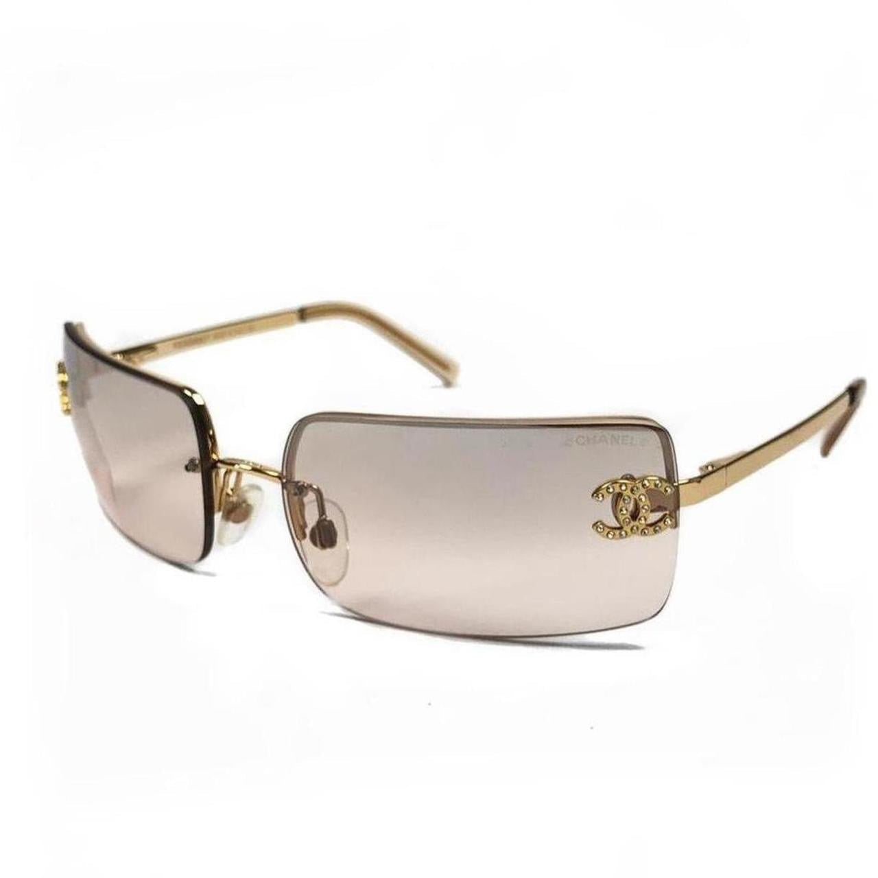 CHANEL RIMLESS SUNGLASSES