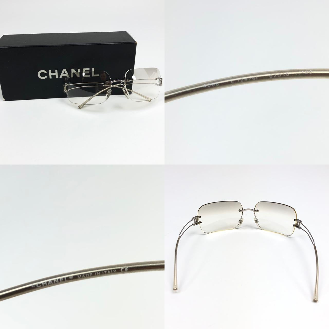 CHANEL RIMLESS SUNGLASSES