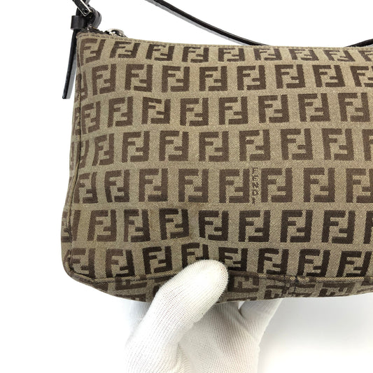 FENDI ZUCCA SHOULDER BAG