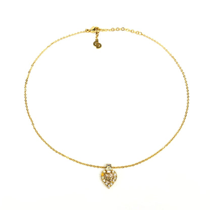 CHRISTIAN DIOR MONOGRAM NECKLACE