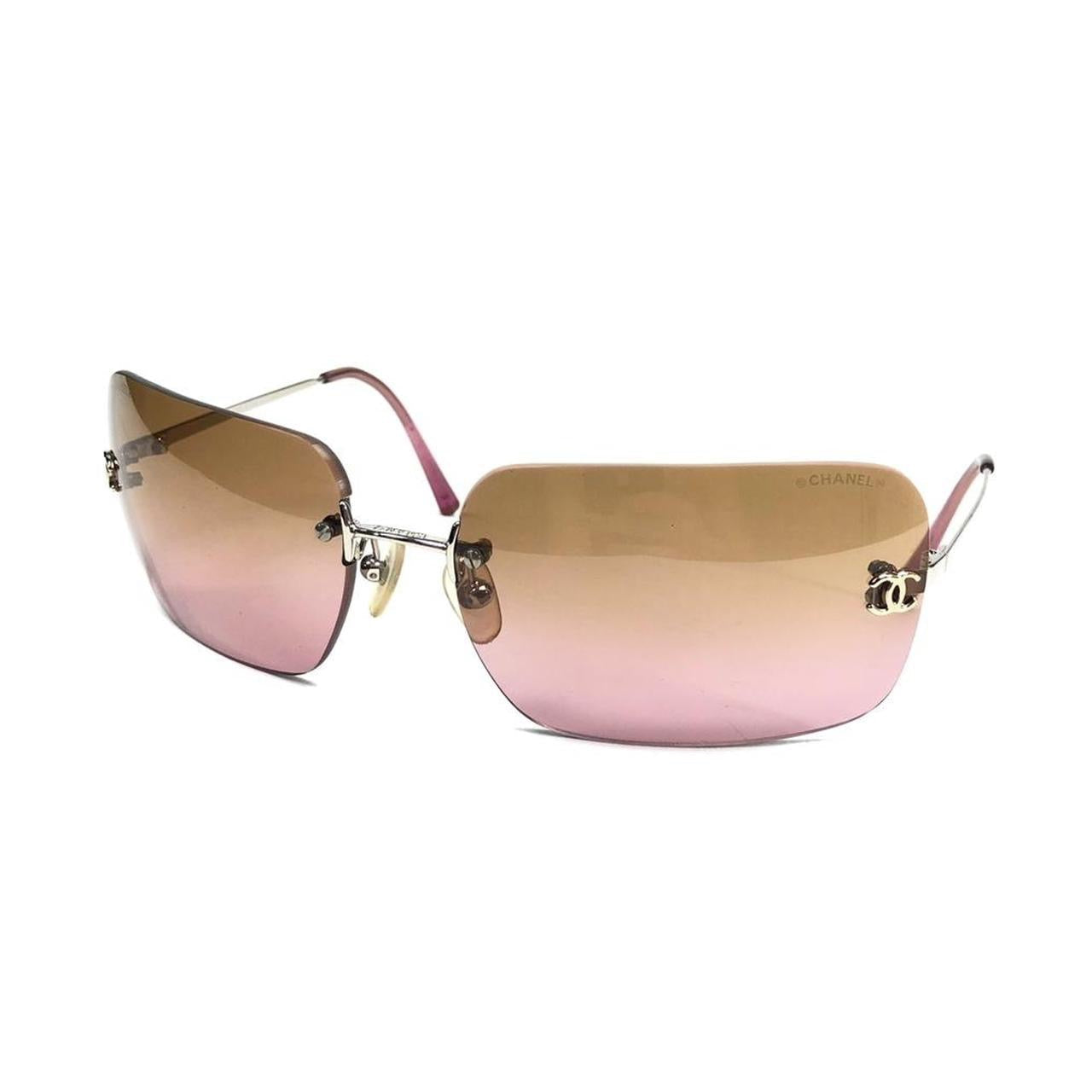CHANEL RIMLESS SUNGLASSES
