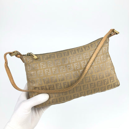 FENDI ZUCCA SHOULDER BAG