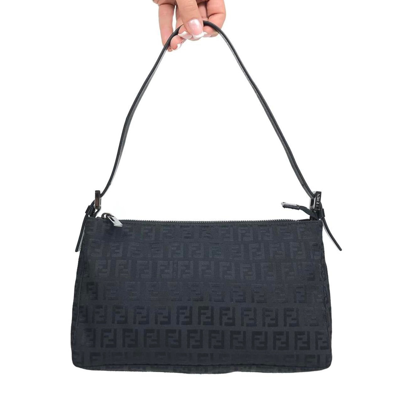 FENDI ZUCCA SHOULDER BAG