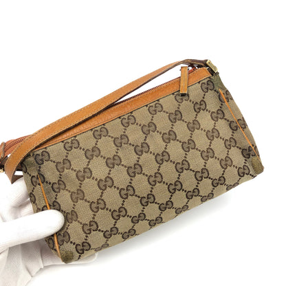 GUCCI MONOGRAM SHOULDER BAG